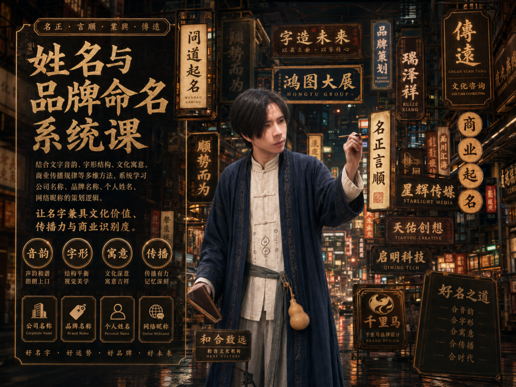 姓名与品牌命名系统课